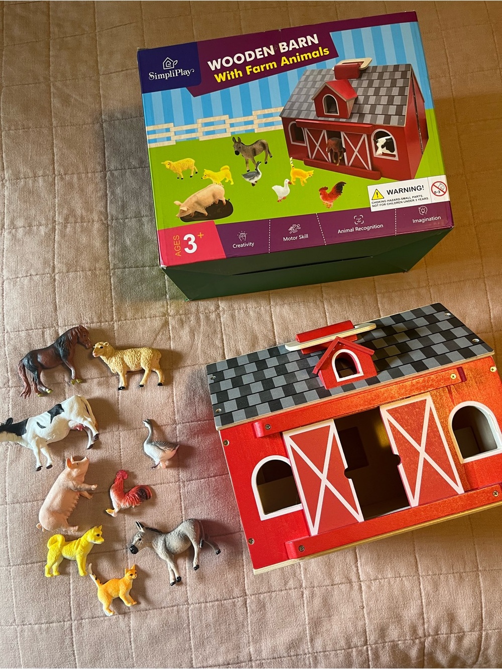 Wooden Barn set